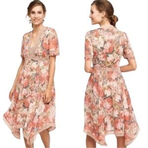 {VGUC} $199 ANTHROPOLOGIE RANNA GILL floral dress